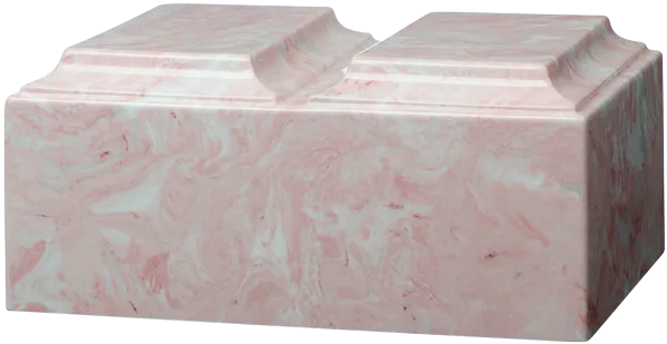 Pink Companion Tuscany Cultured Marble Urn