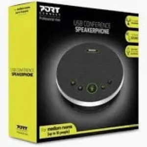 Port Connect Conference Room Speaker with Omidirectional Microphone