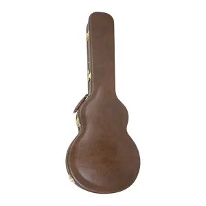 Premium LP Case - Brown w/ Red Plush Interior