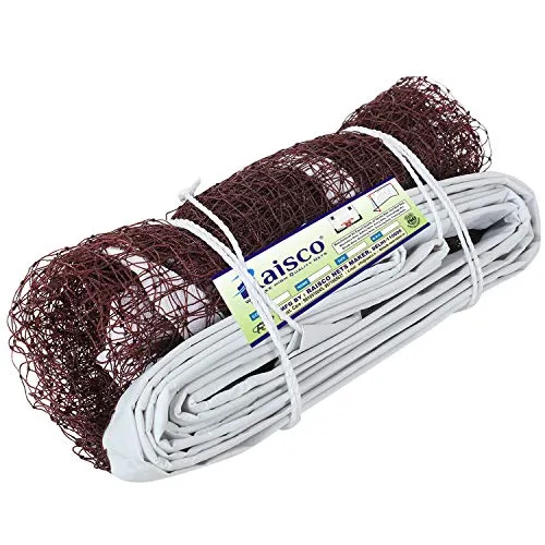 Raisco 716F Nylon Special Four Side Tape Badminton Net (Brown)