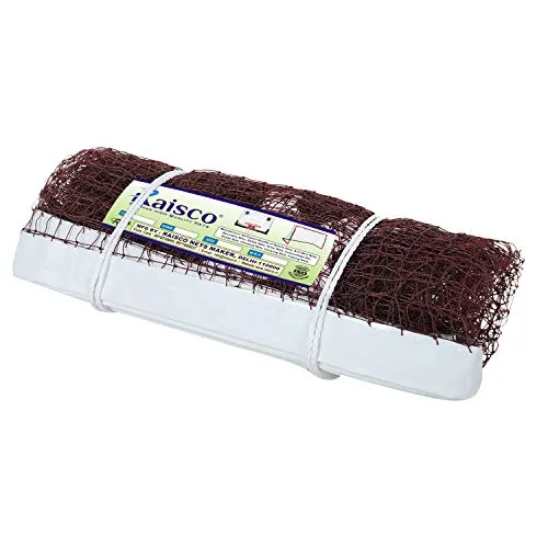Raisco 716F Nylon Special Four Side Tape Badminton Net (Brown)