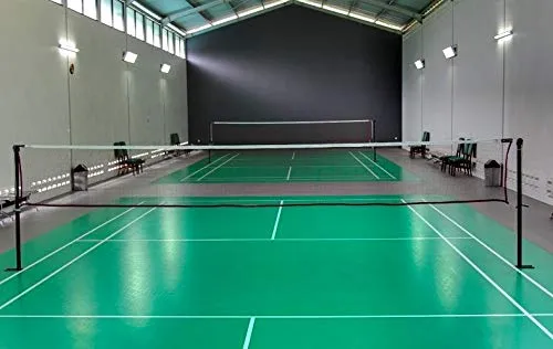 Raisco 716F Nylon Special Four Side Tape Badminton Net (Brown)