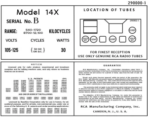 RCA-14X