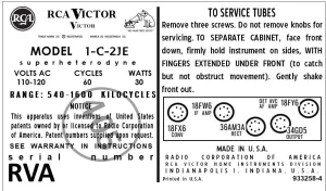 RCA-1C2JE