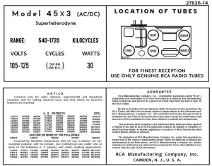 RCA-45X3