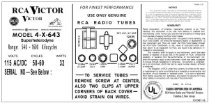 RCA-4X643