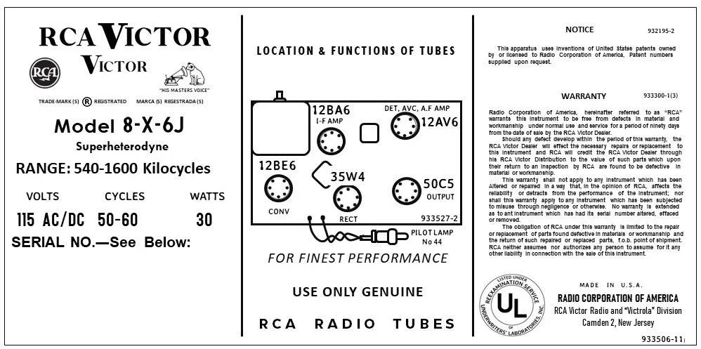 RCA-8X6J