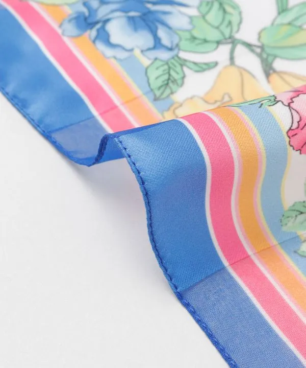 Retro Like Floral Scarf