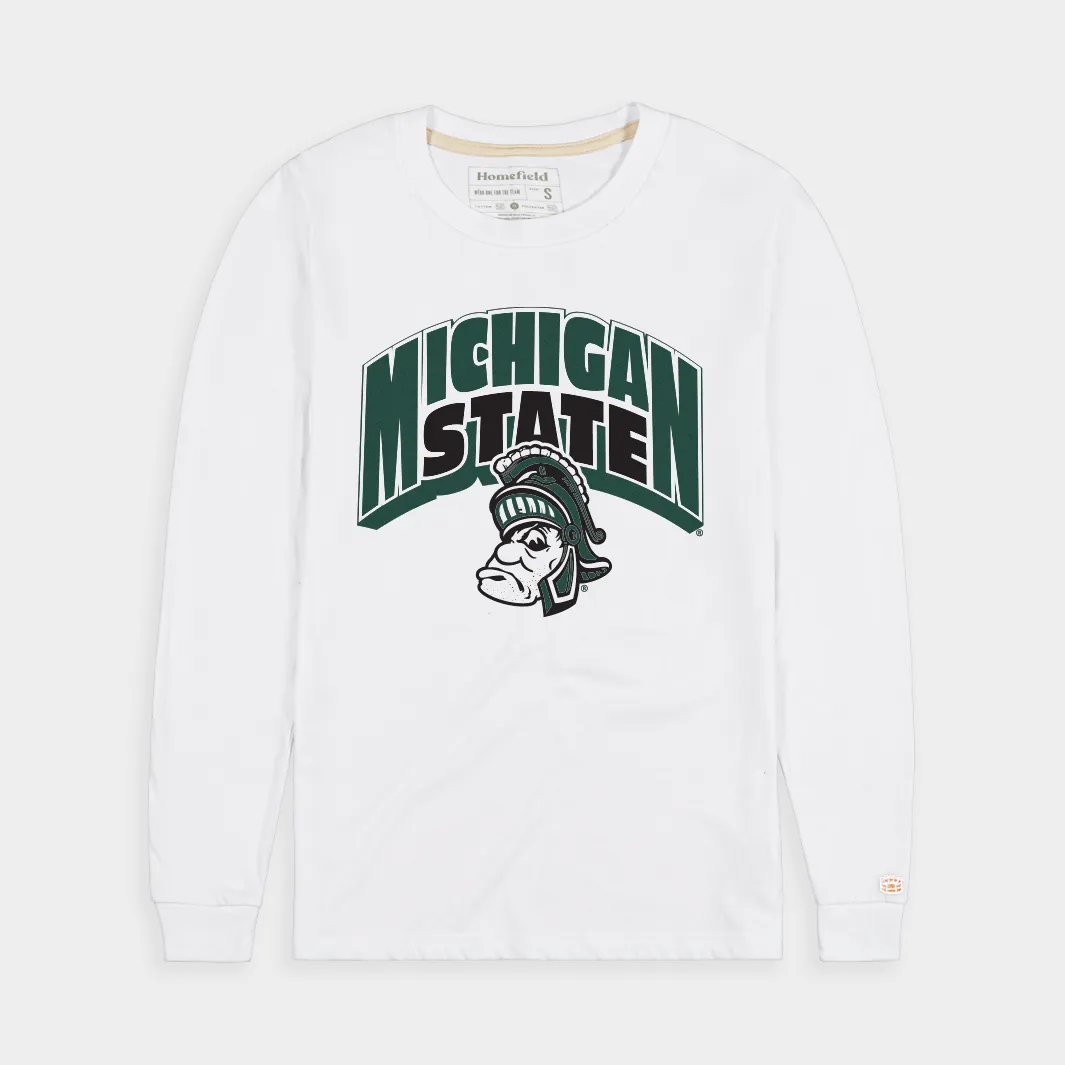 Retro Michigan State Spartans Long Sleeve