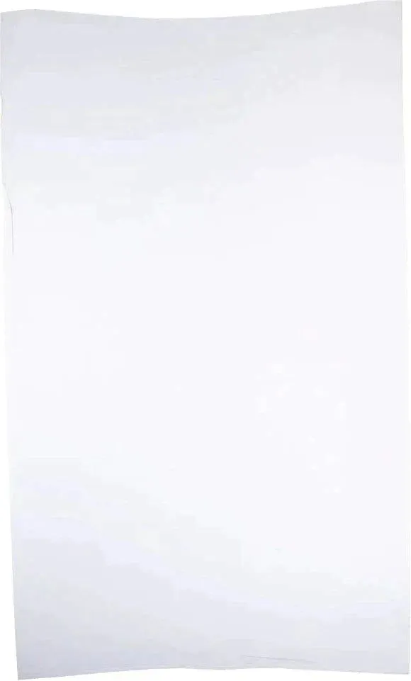 RiteSource - 1 lb, 5 x 8" White Poly Bags, 500/bx - 0306500