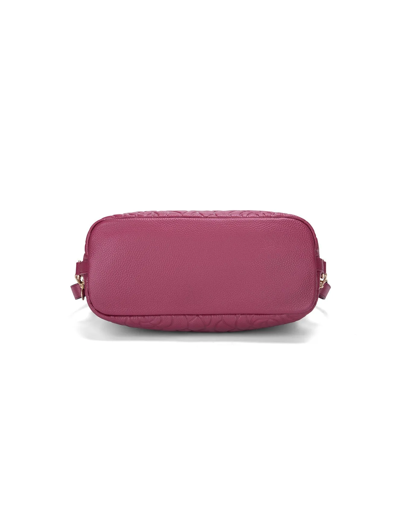 ROSANNA LEATHER CONVERTIBLE BACKPACK- E1-0839-RASPBERRY