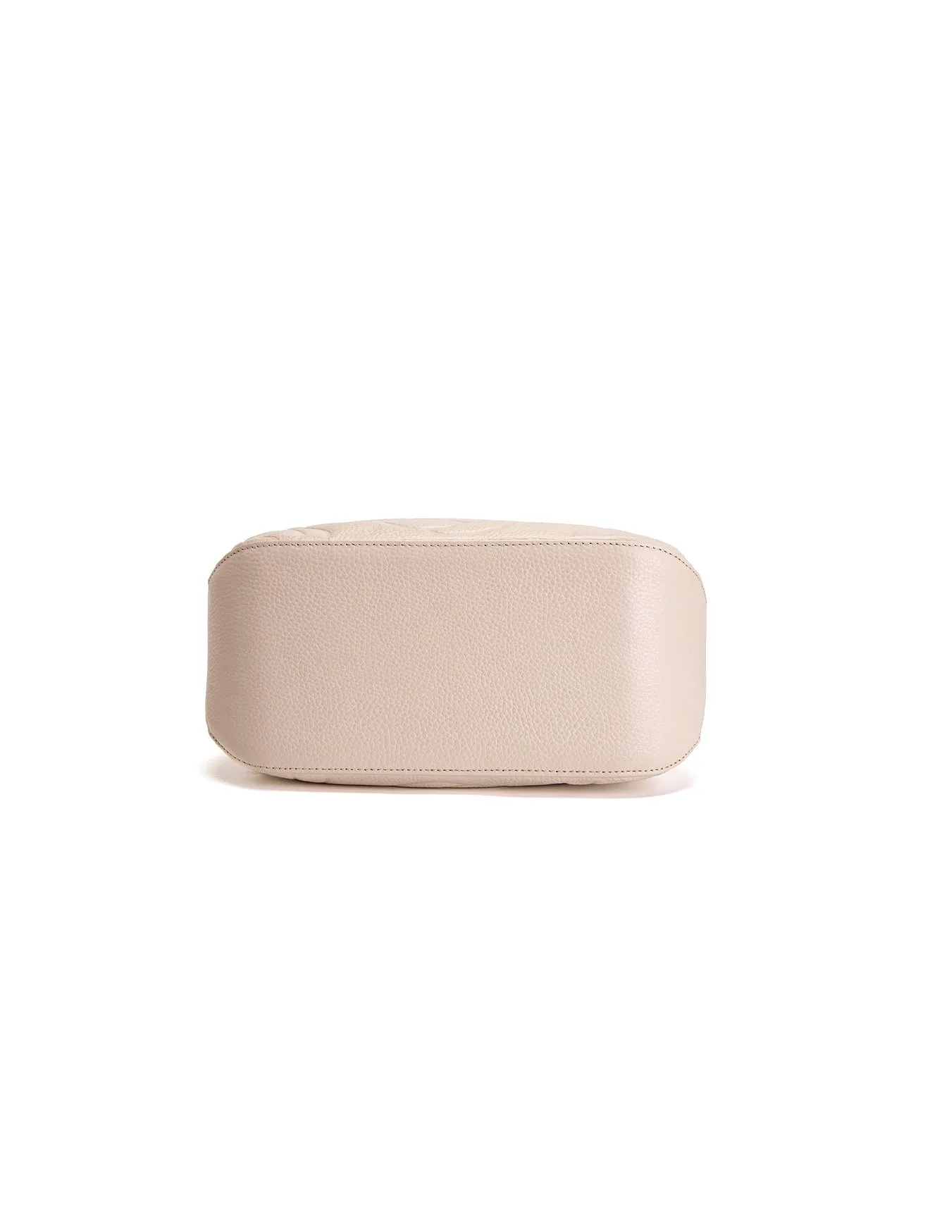 ROSIE 3 COMPARTMENT LEATHER XBODY BAG- E1-8285A-IVORY
