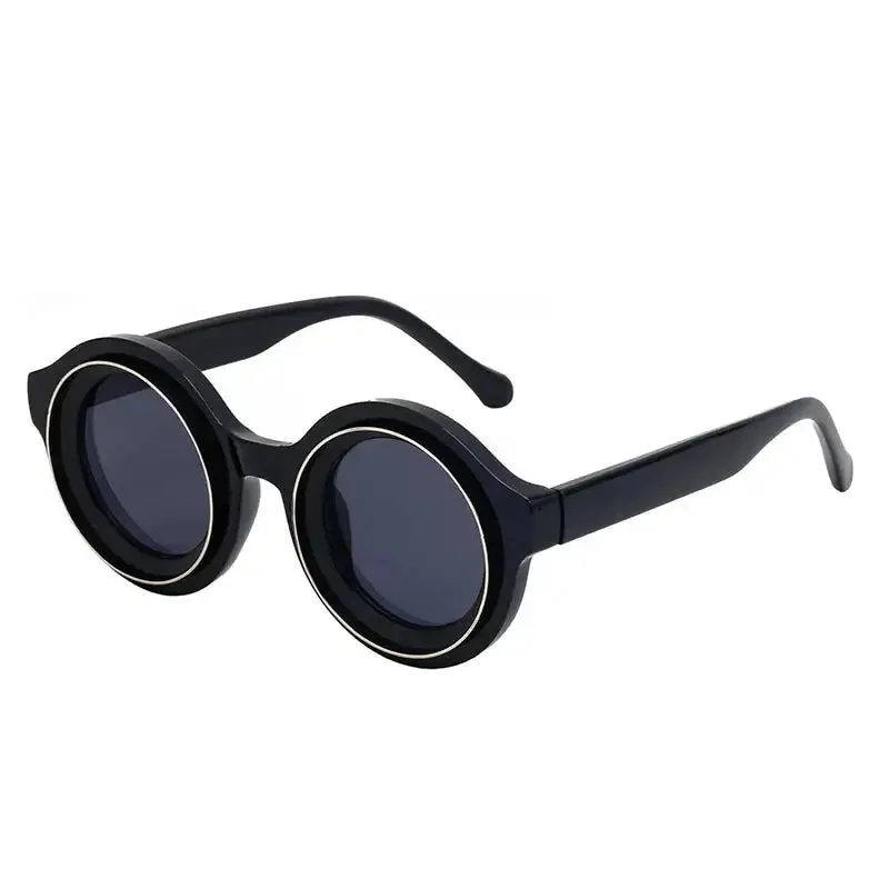 Round Steampunk Sunglasses