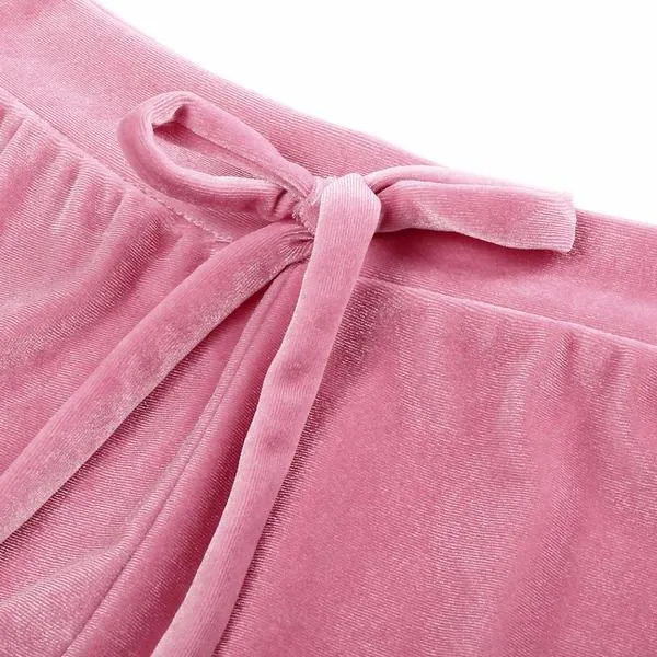 Satin Velvet Shorts
