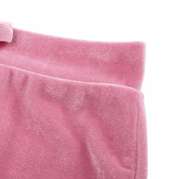 Satin Velvet Shorts