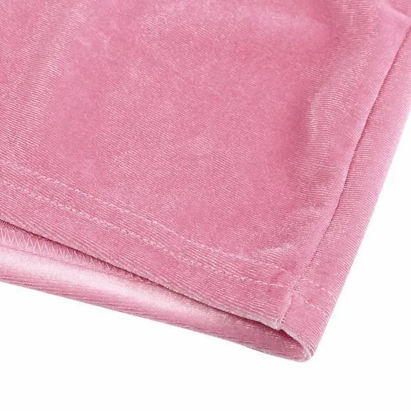 Satin Velvet Shorts