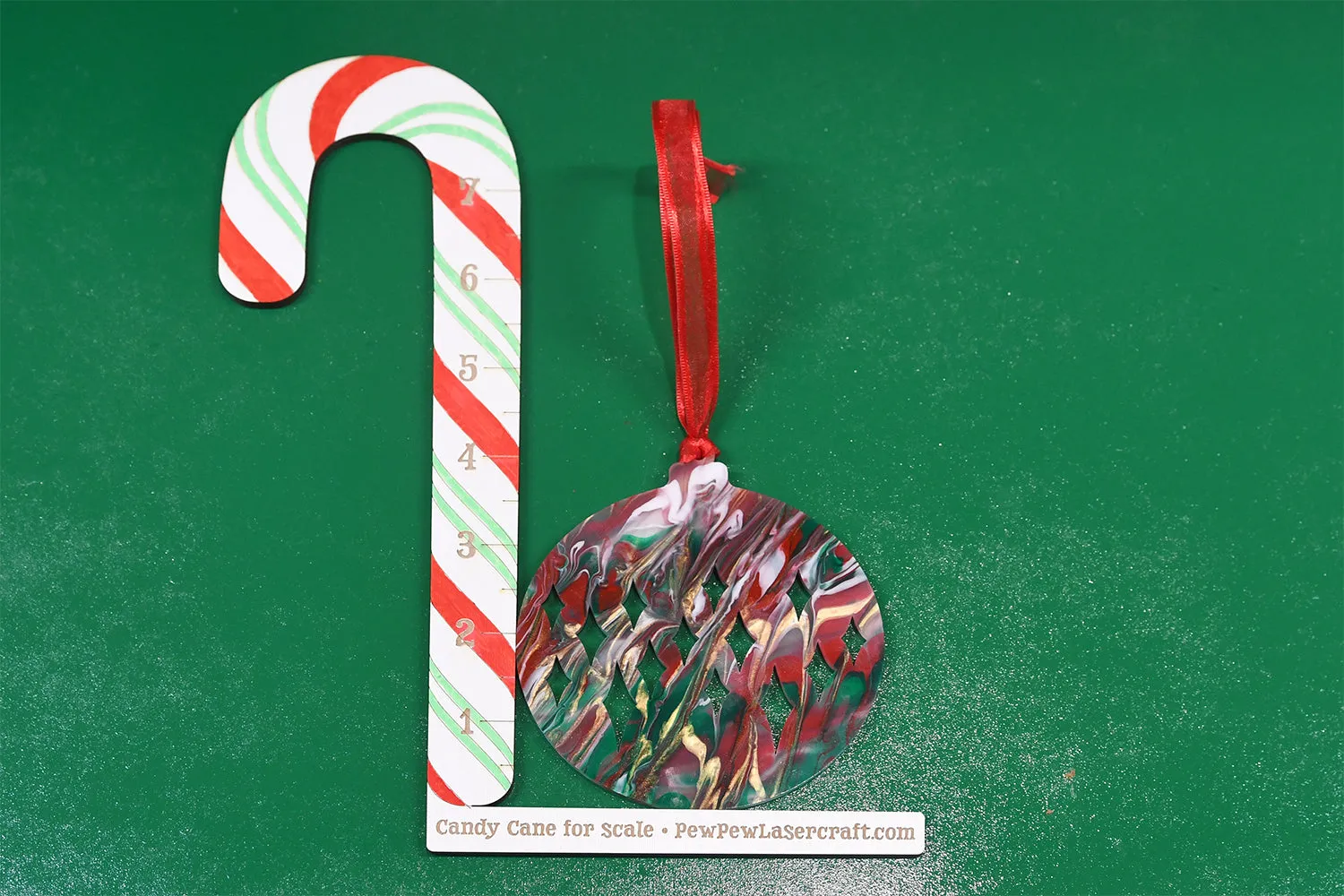 Set of 3 Set Mid-Century Modern Graphic Shapes Ornaments