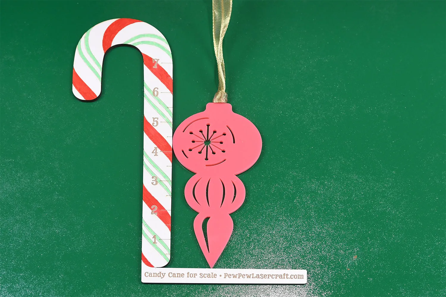 Set of 3 Set Mid-Century Modern Graphic Shapes Ornaments