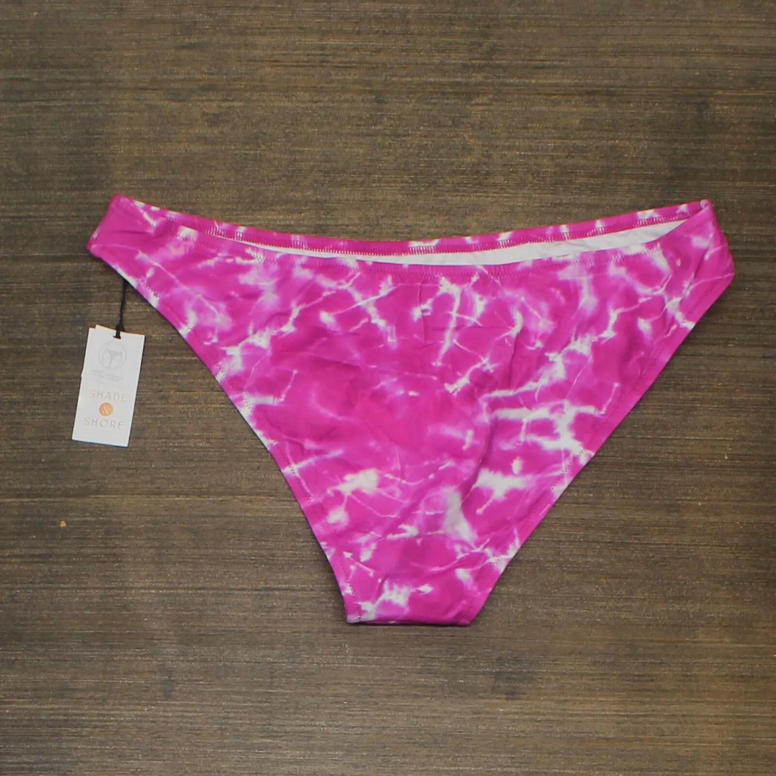 Shade & Shore Women's High Leg Extra Cheeky Bikini Bottom 77589308