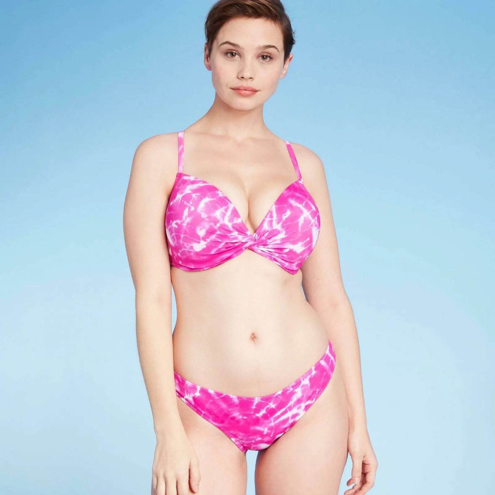 Shade & Shore Women's High Leg Extra Cheeky Bikini Swim Bottom