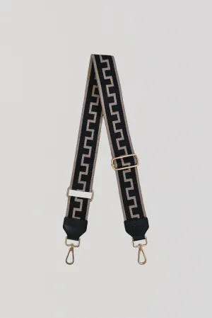 Shoulder Strap Black/Taupe Key