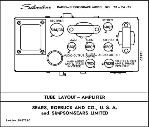 SILVERTONE-73-74-75-CHASSIS-LAYOUT