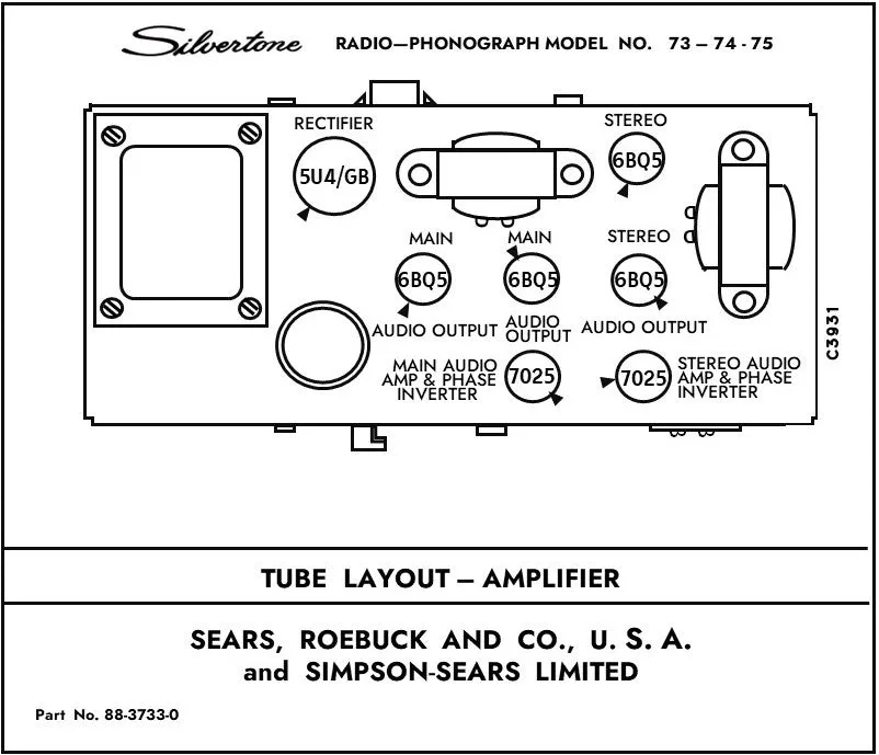 SILVERTONE-73-74-75-CHASSIS-LAYOUT