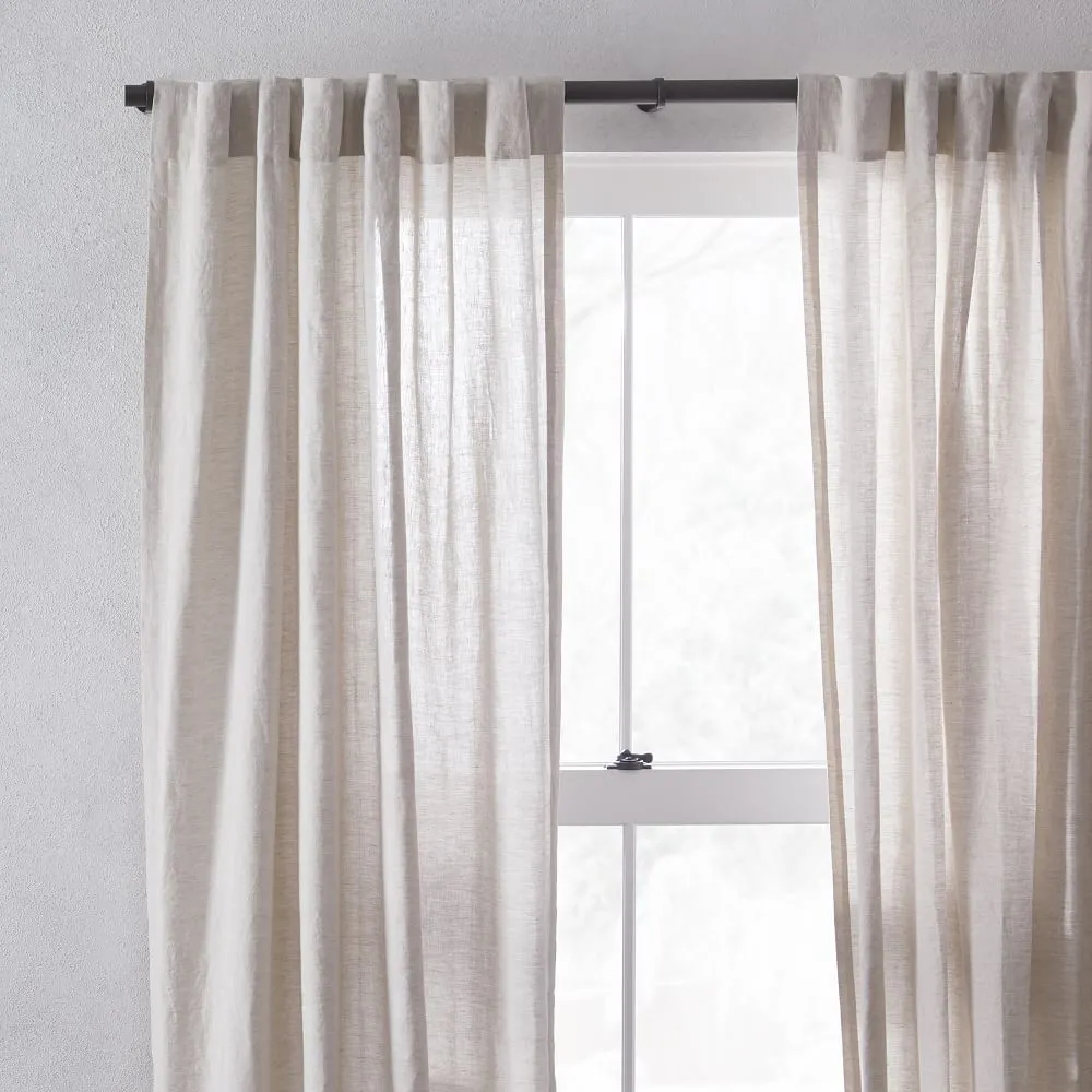 Simple Metal Rod Antique Bronze 108''-144''