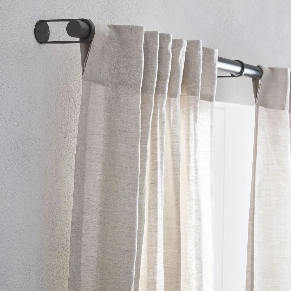 Simple Metal Rod Antique Bronze 108''-144''
