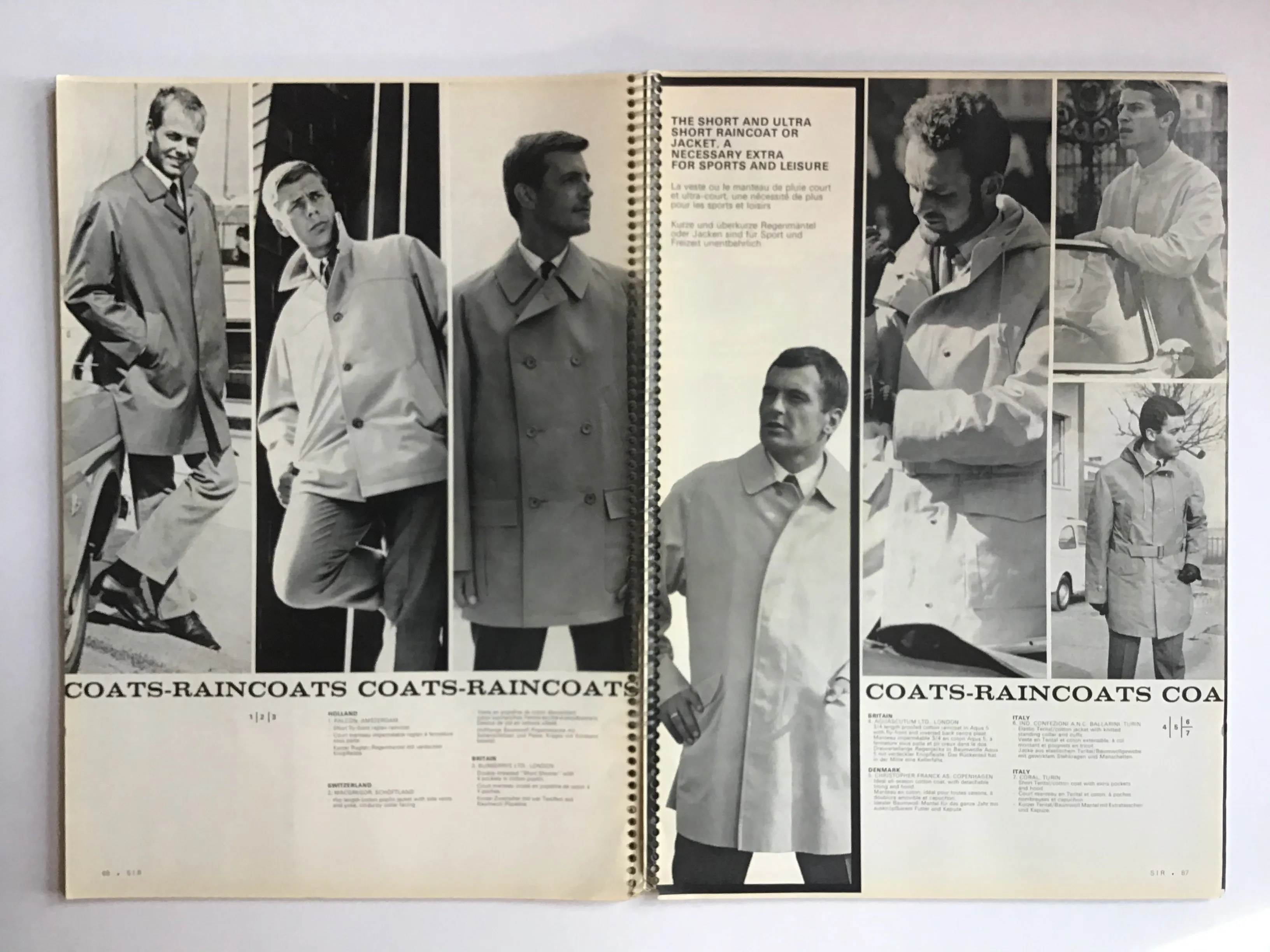Sir : Men's international Fashion Journal 1965 no. 4