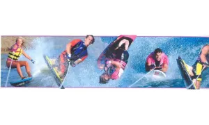 Skate SN71146F Wallpaper Border