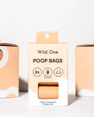 Small Tan Poop Bags
