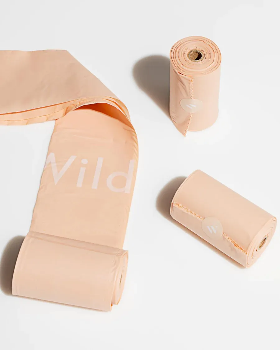 Small Tan Poop Bags