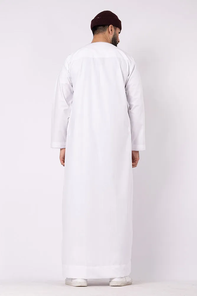 Solid White Habeel