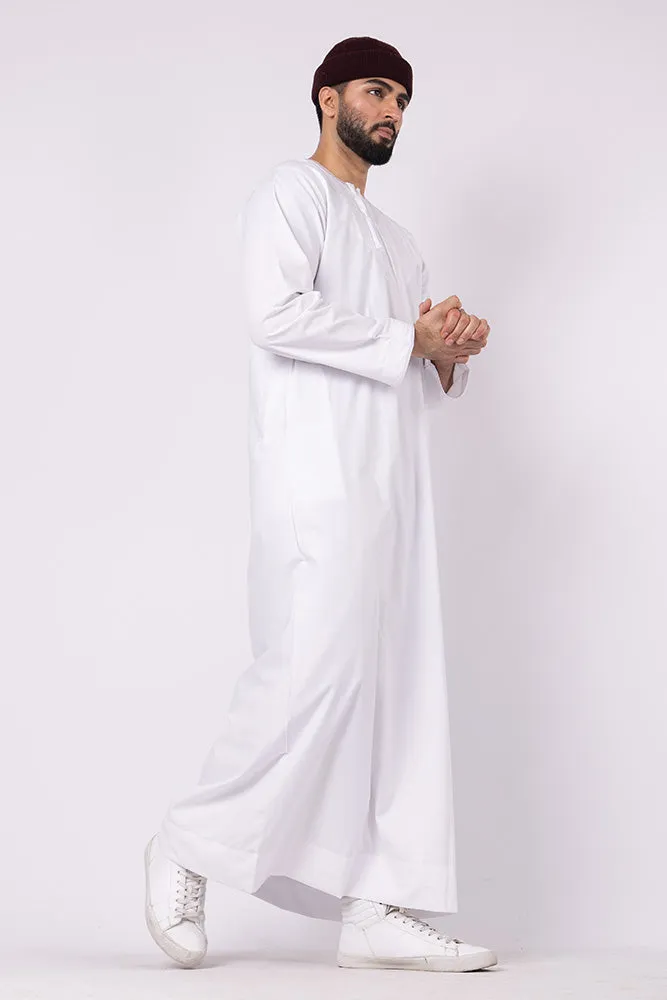 Solid White Habeel
