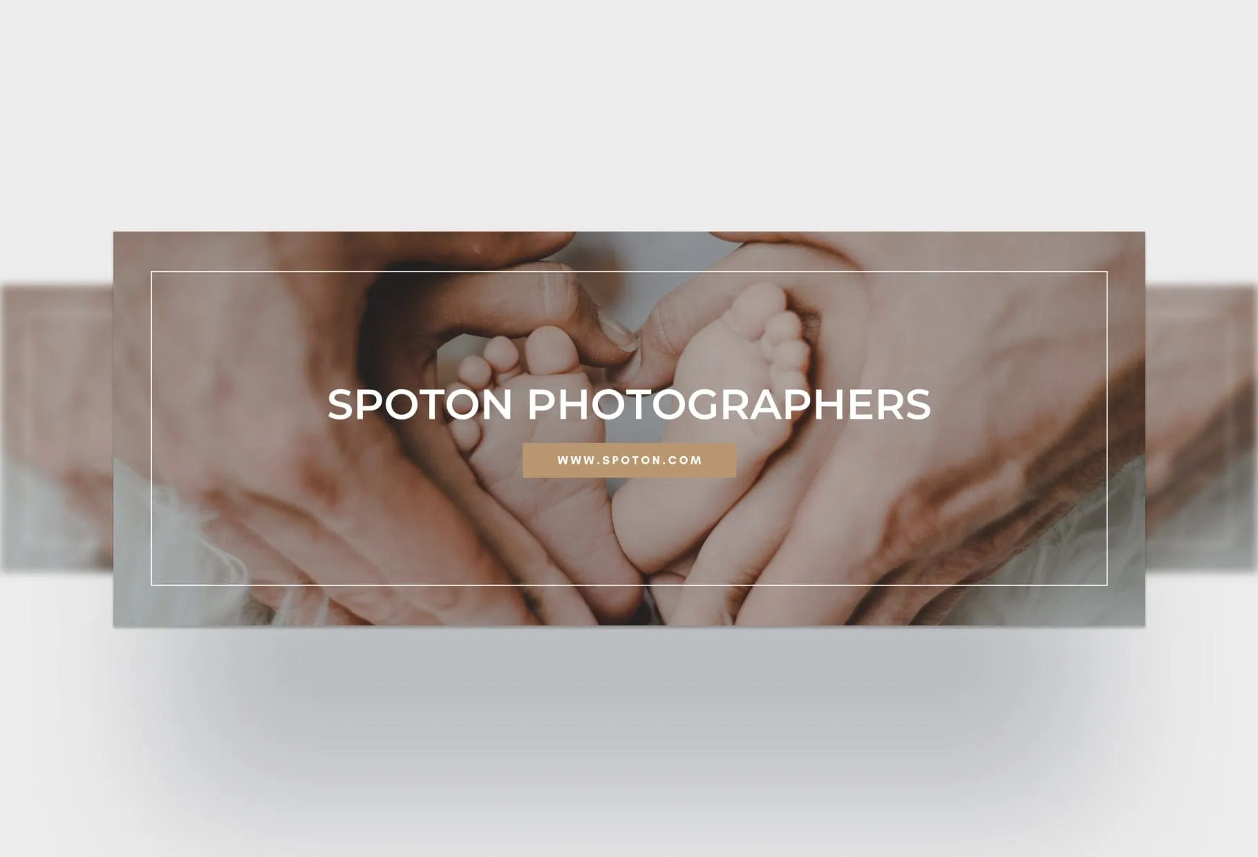 SpotOn Facebook Cover for Photographers Editable Canva Template