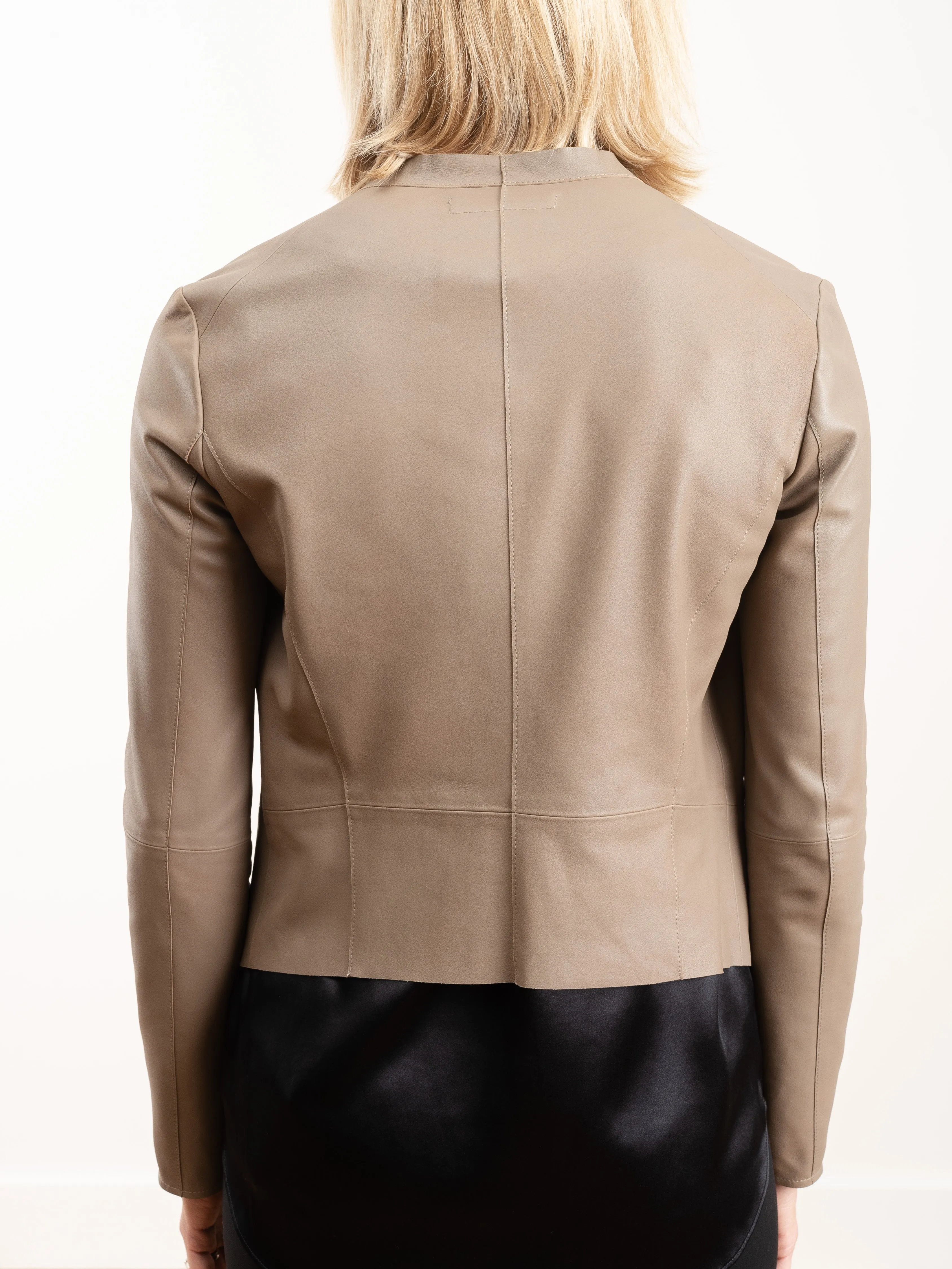 square hem cardigan