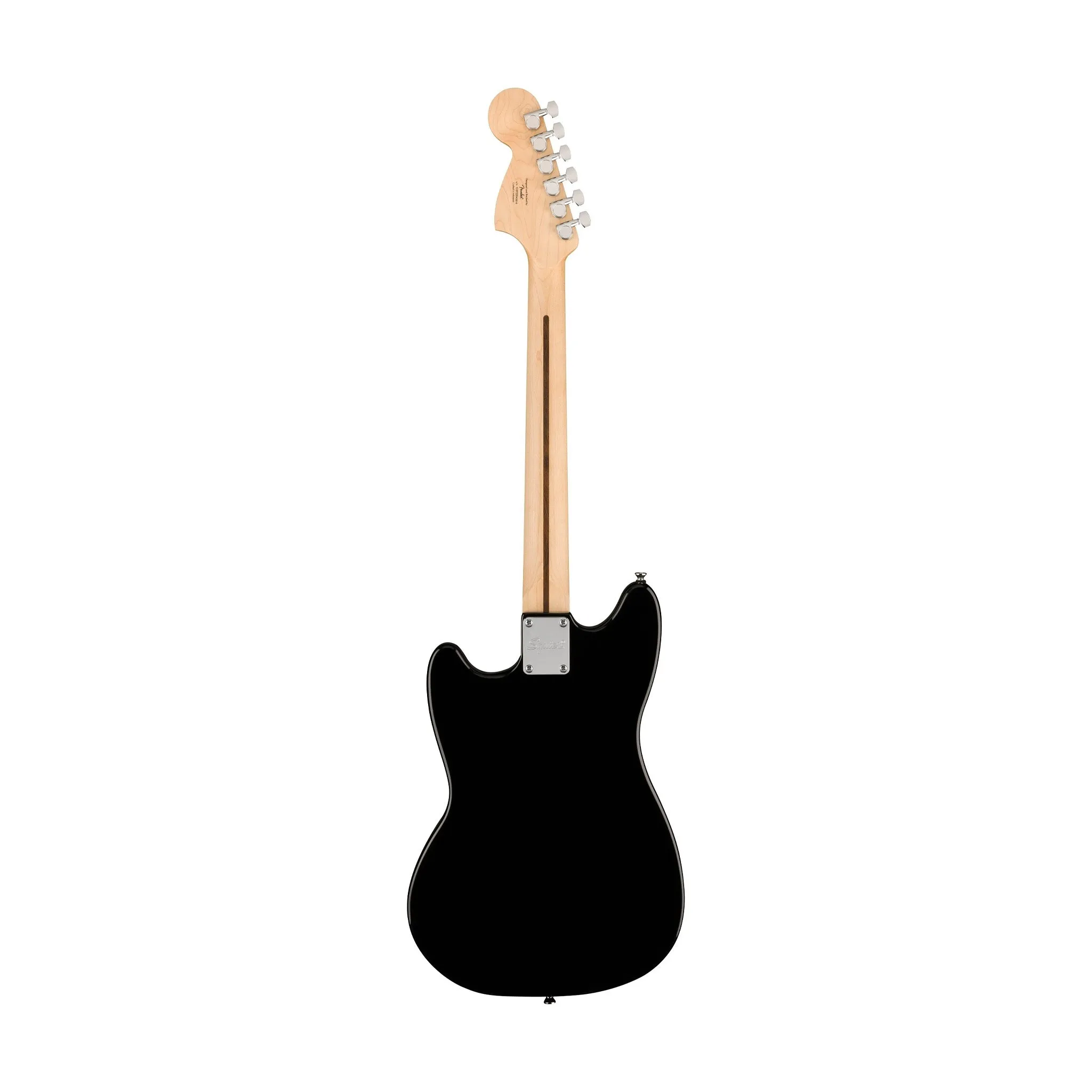 Squier Limited Edition Squier Sonic Mustang HH Electric Guitar, Maple FB, Black