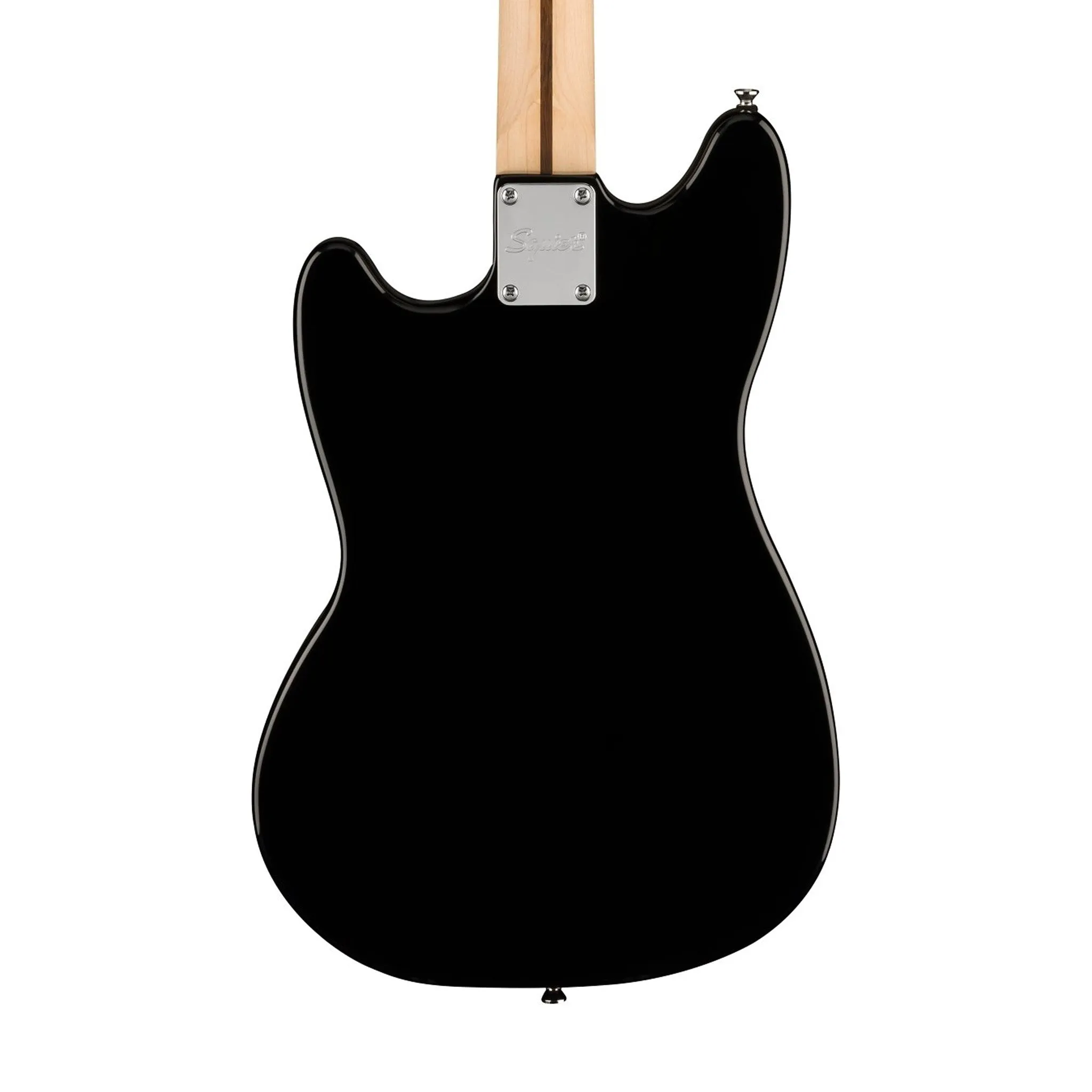 Squier Limited Edition Squier Sonic Mustang HH Electric Guitar, Maple FB, Black