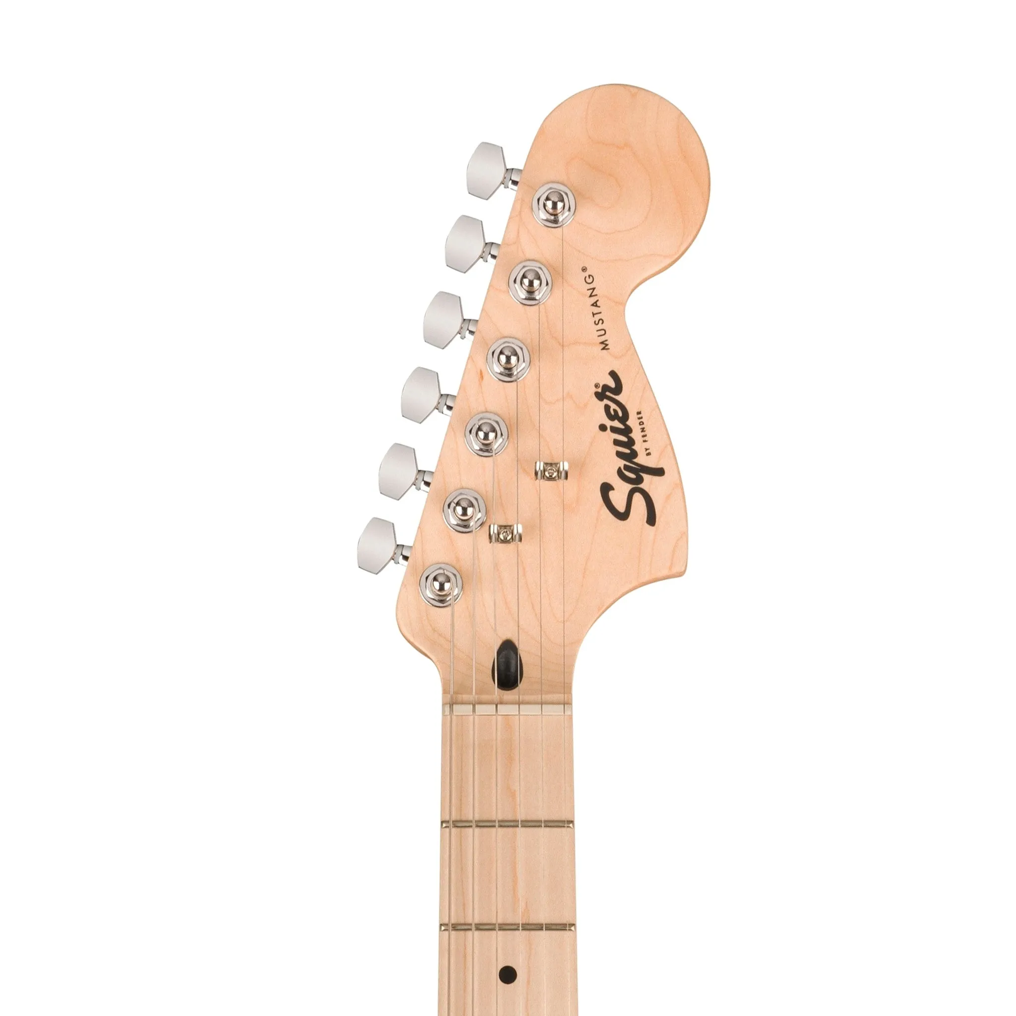 Squier Limited Edition Squier Sonic Mustang HH Electric Guitar, Maple FB, Black
