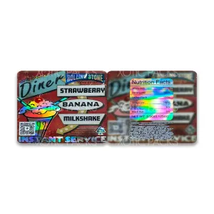 Strawberry Banana Milkshake Mylar Bag 3.5 Grams