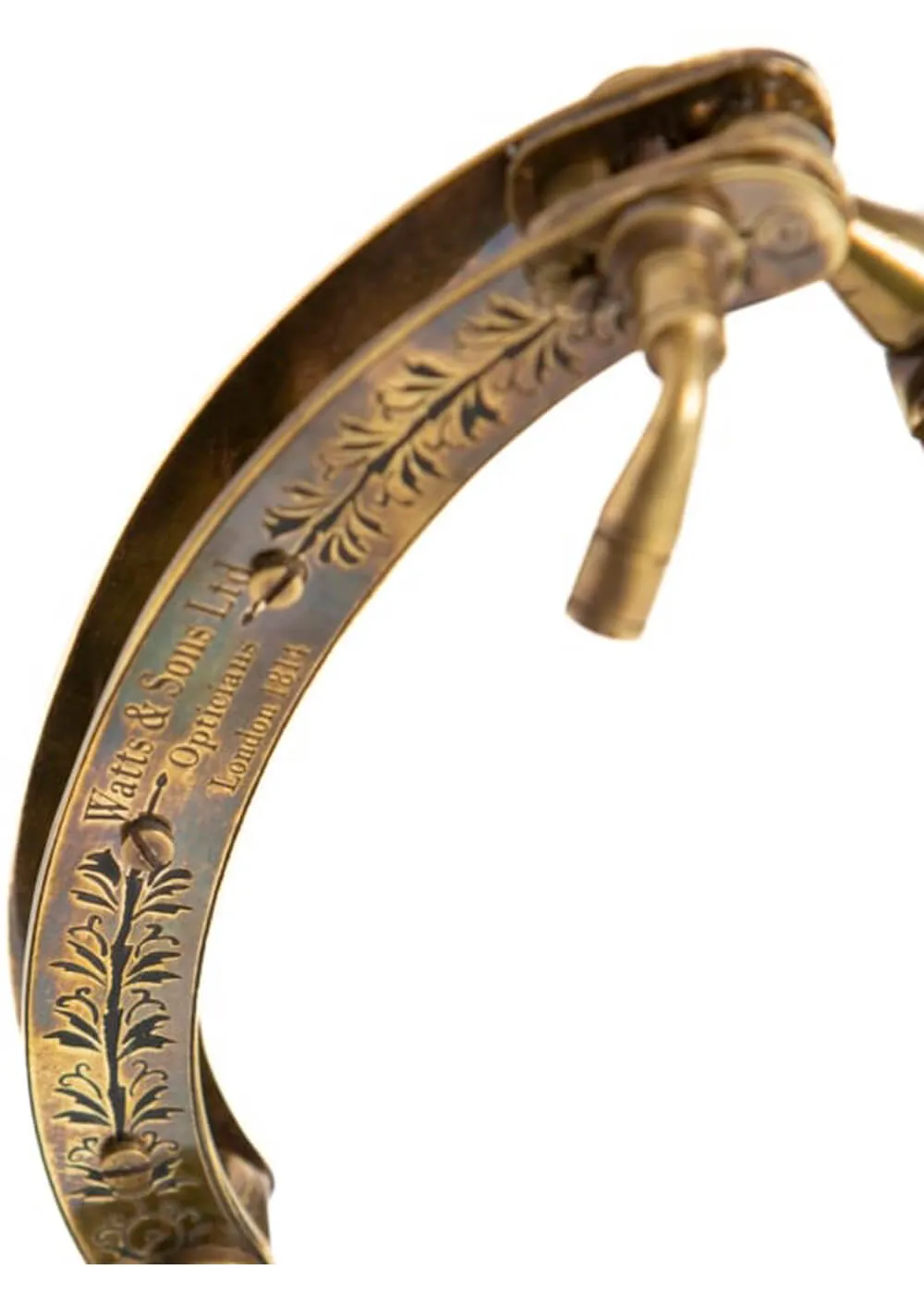 Succubus Home Magnifying Glass In Antique Brass