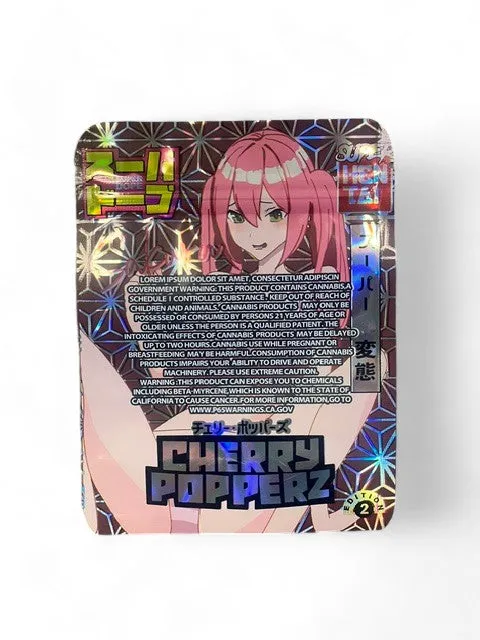 Super Dope Cherry Poppers Mylar Bag 3.5 Grams