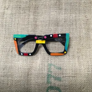 Tabitha Brown Hand Painted Fashion Glasses