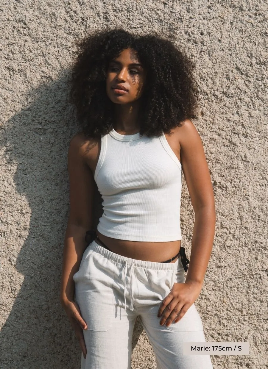 Tank Top Leah Organic Cotton - Off-White