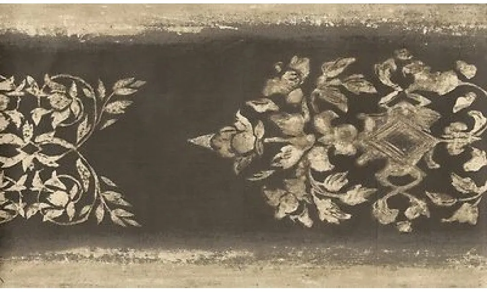 Taupe Vintage US4114B Wallpaper Border