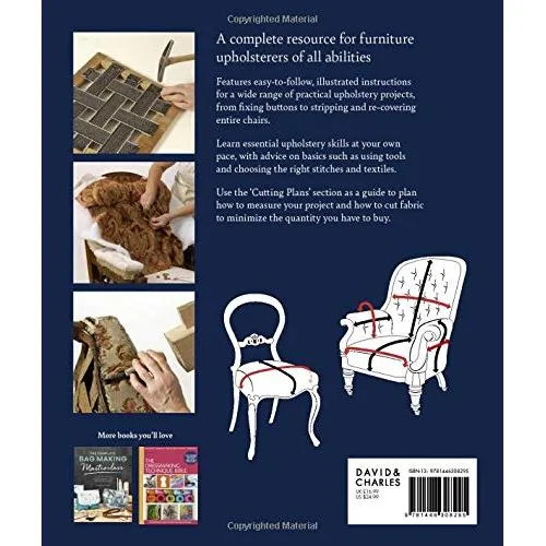 The Upholstery Bible: Complete Step-by-Step Techniques for Professional Results