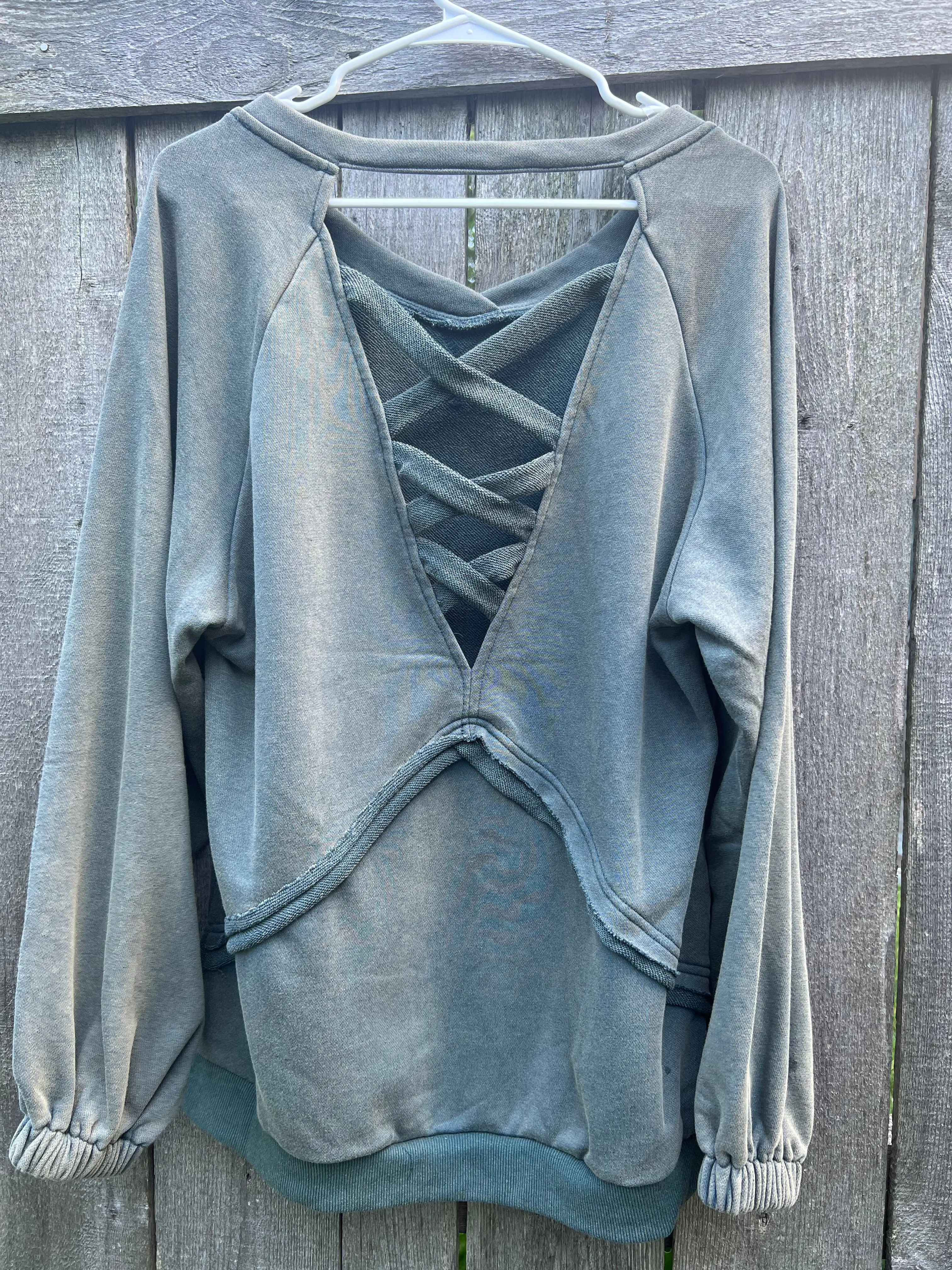 Timeless Criss Cross Sweater