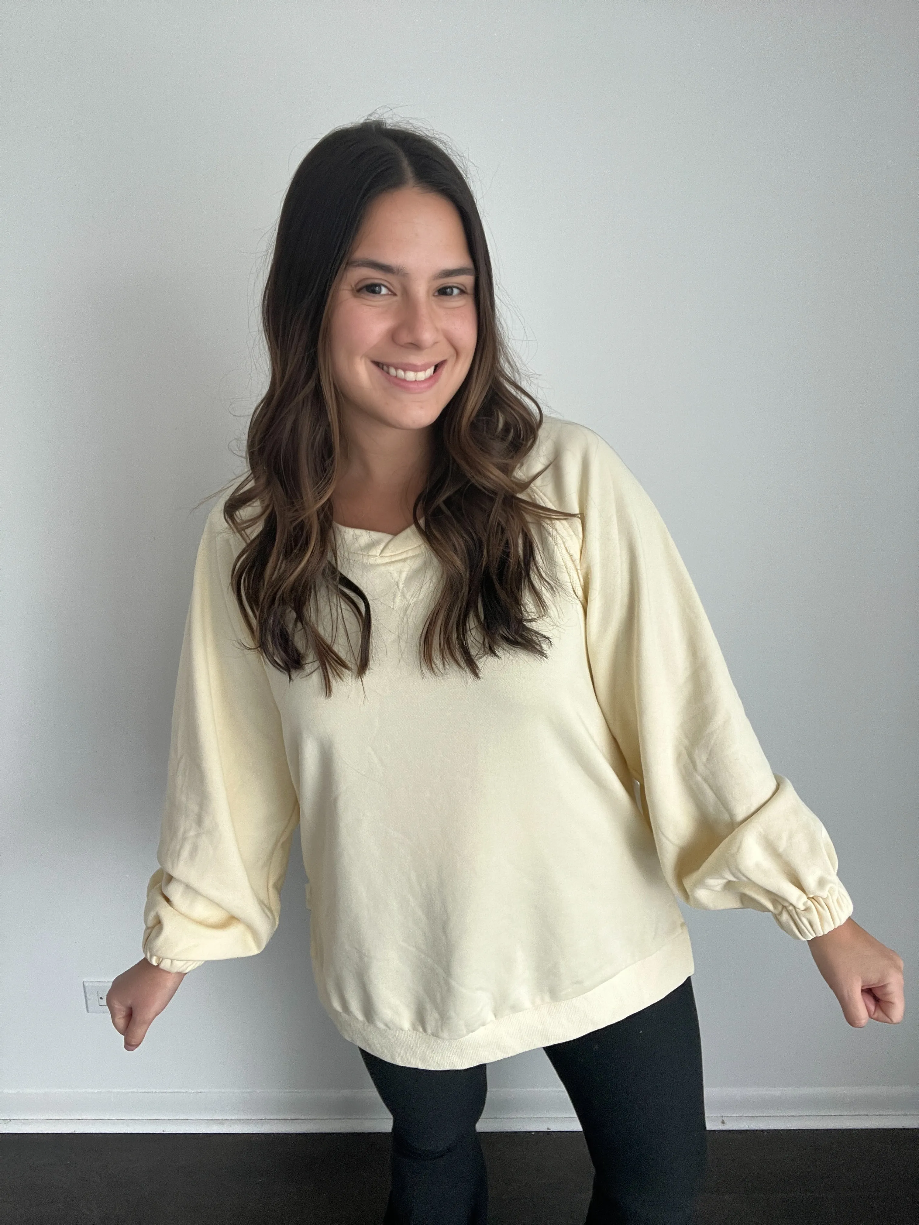 Timeless Criss Cross Sweater