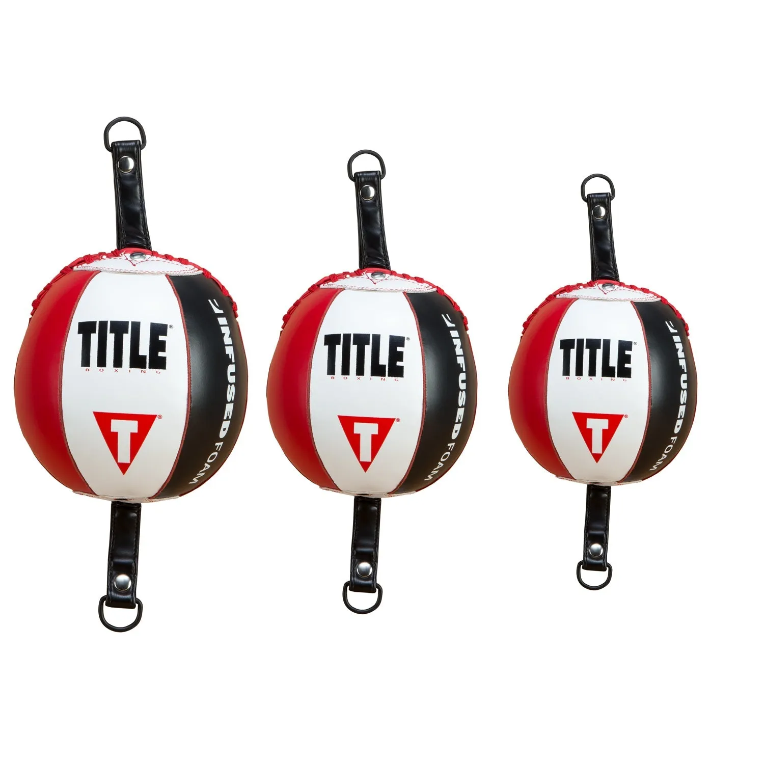 TITLE Boxing Infused Foam Double End Bags